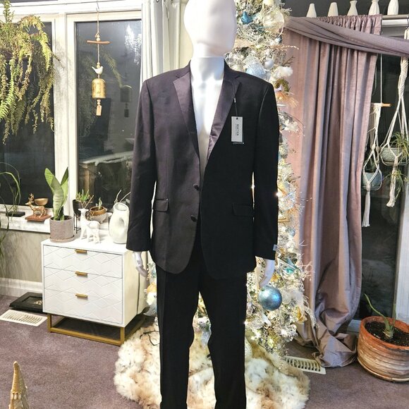 NWT Kenneth Cole Tuxedo, Formal Suit for Black Tie, 48R - Picture 7 of 10